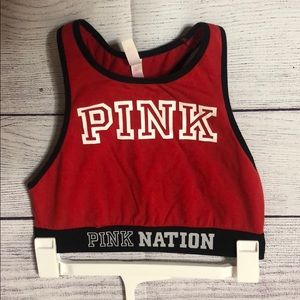 Victoria secret sports bra! Size small RED